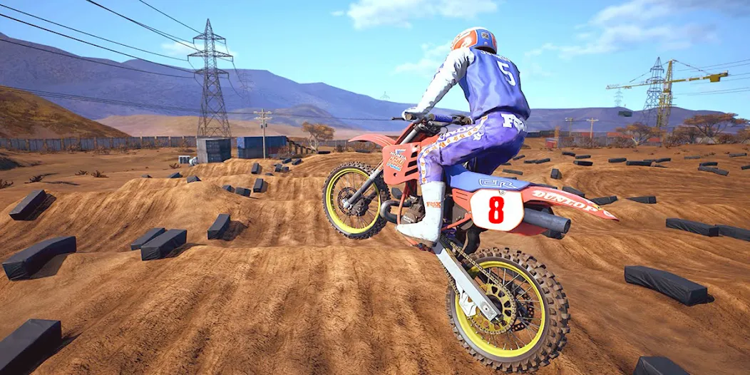 Dirt MX Bikes KTM Motocross 3D (Дирт МХ Байкс КТМ Мотокросс 3Д)  [МОД Все открыто] Screenshot 3