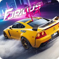 Скачать взломанную Furious: Heat Racing 2024 (Фьюриъс)  [МОД Бесконечные деньги] - полная версия apk на Андроид