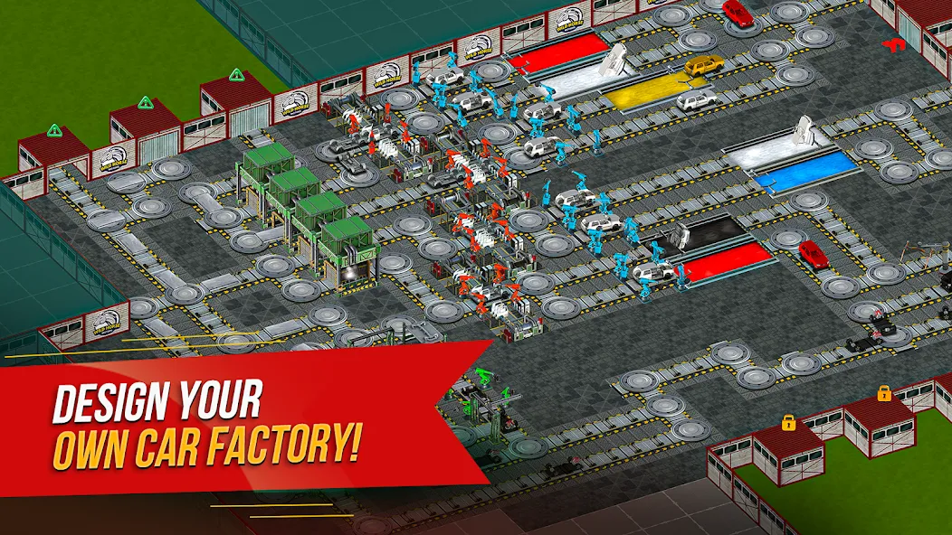 Car Factory Simulator  [МОД Бесконечные деньги] Screenshot 1