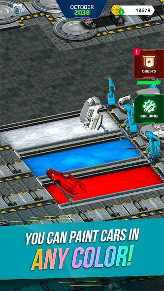 Car Factory Simulator  [МОД Бесконечные деньги] Screenshot 2