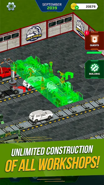 Car Factory Simulator  [МОД Бесконечные деньги] Screenshot 4