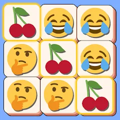 Взломанная Tile Match Emoji -Triple Tile (Тил Матч Эмоджи)  [МОД Бесконечные монеты] - полная версия apk на Андроид