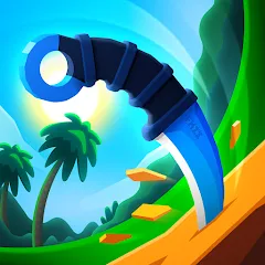 Скачать взлом Flippy Knife: 3D flipping game (Флиппи Найф)  [МОД Много денег] - последняя версия apk на Андроид