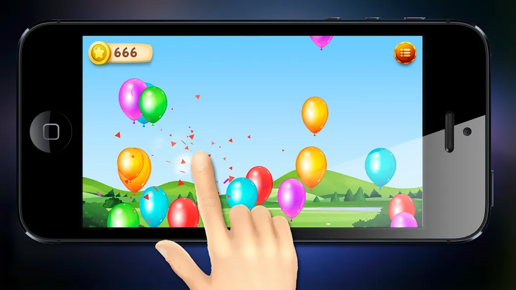 Burst balloons for kids  [МОД Меню] Screenshot 1