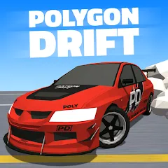 Взломанная Polygon Drift: Traffic Racing (Полигон Дрифт)  [МОД Menu] - последняя версия apk на Андроид