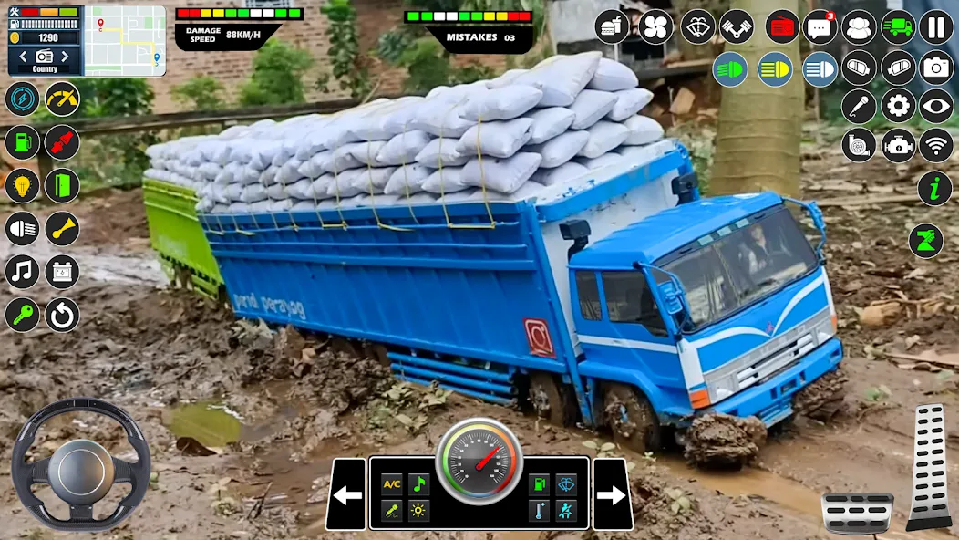 Mud Truck Runner Simulator 3D  [МОД Mega Pack] Screenshot 5