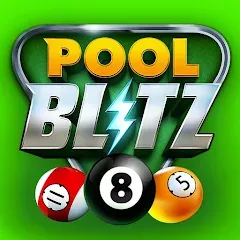 Взломанная Pool Blitz (Пул Блиц)  [МОД Все открыто] - последняя версия apk на Андроид