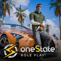 Скачать взломанную One State RP - Life Simulator (Ван Стейт РП)  [МОД Unlimited Money] - полная версия apk на Андроид