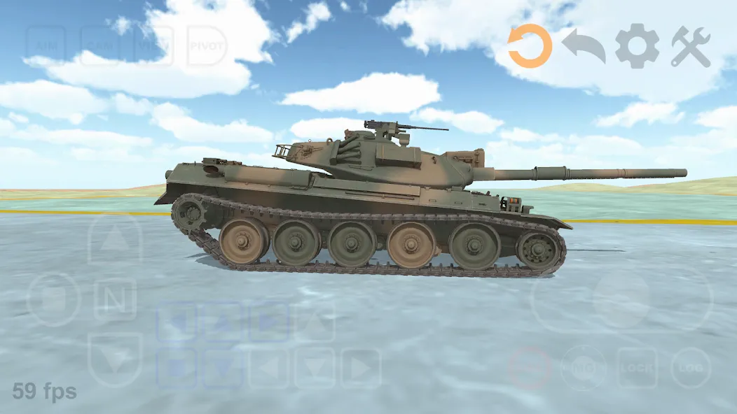 Tank Physics Mobile Vol.3  [МОД Все открыто] Screenshot 2