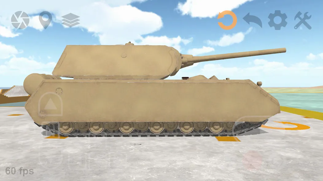 Tank Physics Mobile Vol.3  [МОД Все открыто] Screenshot 5