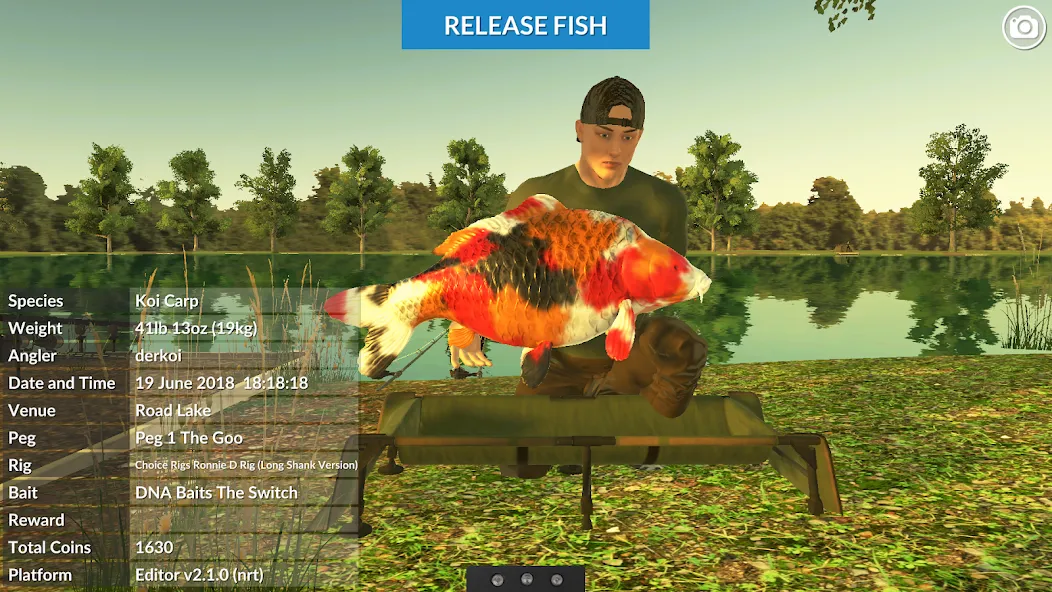 Carp Fishing Simulator (Карп Фишинг Симулятор)  [МОД Mega Pack] Screenshot 1