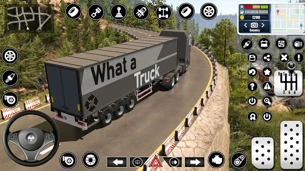 Cargo Delivery Truck Games 3D (Карго Деливери Трак Игры 3D)  [МОД Бесконечные монеты] Screenshot 1