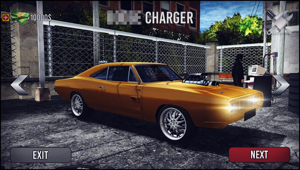 Charger Drift Simulator (Чарджер Дрифт Симулятор)  [МОД Много денег] Screenshot 1