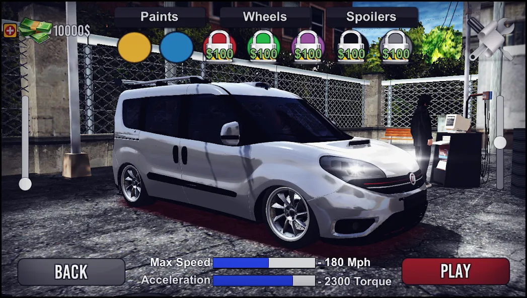 Doblo Drift Simulator (Добло Дрифт Симулятор)  [МОД Menu] Screenshot 2