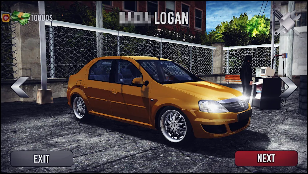 Logan Drift Simulator (Логан Дрифт Симулятор)  [МОД Все открыто] Screenshot 1