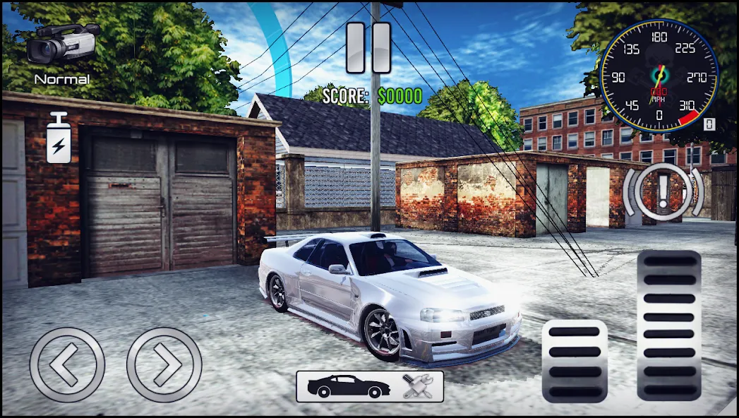 Skyline Drift Simulator (Скайлайн Дрифт Симулятор)  [МОД Бесконечные деньги] Screenshot 5