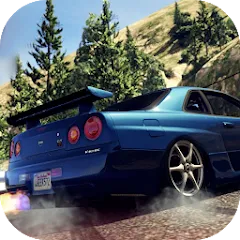 Взломанная Skyline Drift Simulator (Скайлайн Дрифт Симулятор)  [МОД Бесконечные деньги] - последняя версия apk на Андроид