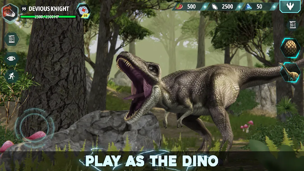 Dino Tamers - Jurassic MMO (Дино Дрессировщики)  [МОД Меню] Screenshot 2