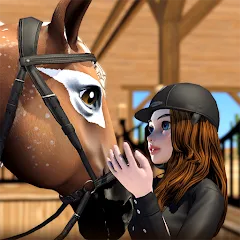 Скачать взломанную Star Equestrian - Horse Ranch (Стар Иквестриан)  [МОД Mega Pack] - последняя версия apk на Андроид