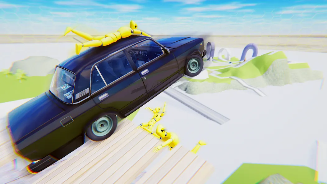 VAZ Crash Test Simulator 2  [МОД Unlimited Money] Screenshot 5