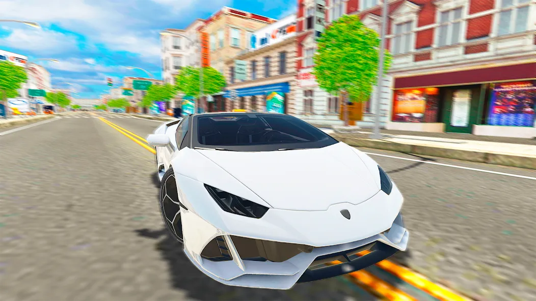 Car Driving Simulator: Online (Кар Драйвинг Симулятор)  [МОД Меню] Screenshot 5