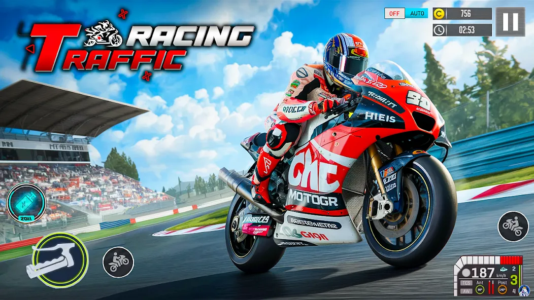 Moto Racing 3d Motorcycle Game (Дерт Байк Рейсинг 3Д)  [МОД Все открыто] Screenshot 2