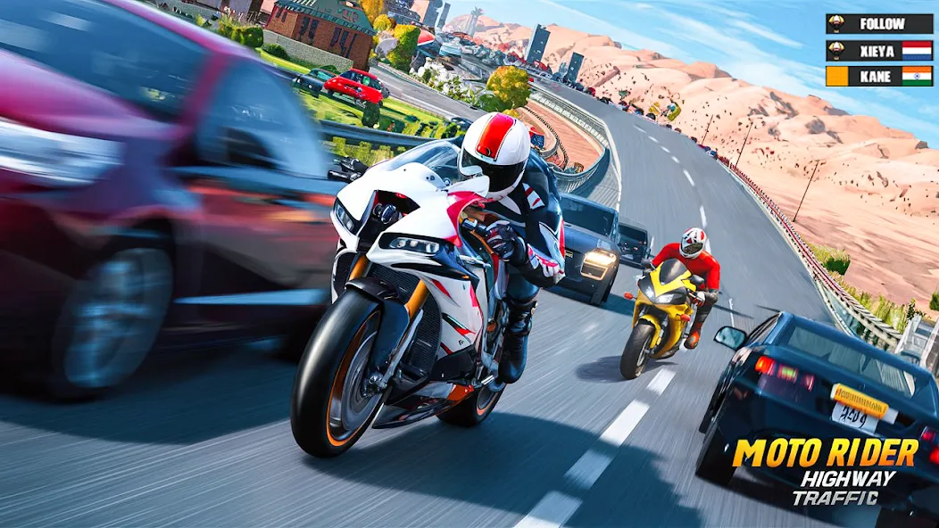 Moto Racing 3d Motorcycle Game (Дерт Байк Рейсинг 3Д)  [МОД Все открыто] Screenshot 4