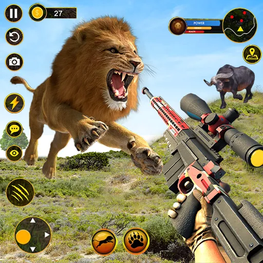 Sniper Animal Deer Hunter Game (Снайперские игры на животных)  [МОД Бесконечные деньги] Screenshot 1