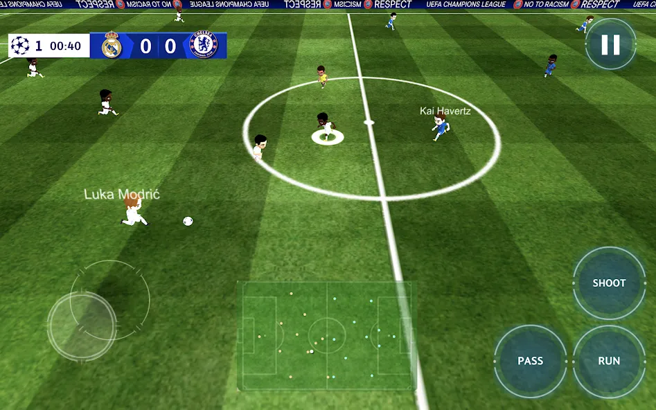 Champions League - UEFA Game (Чемпионс Лига)  [МОД Mega Pack] Screenshot 4