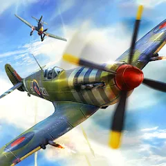 Взломанная Warplanes: WW2 Dogfight (Варплейнс)  [МОД Unlocked] - полная версия apk на Андроид