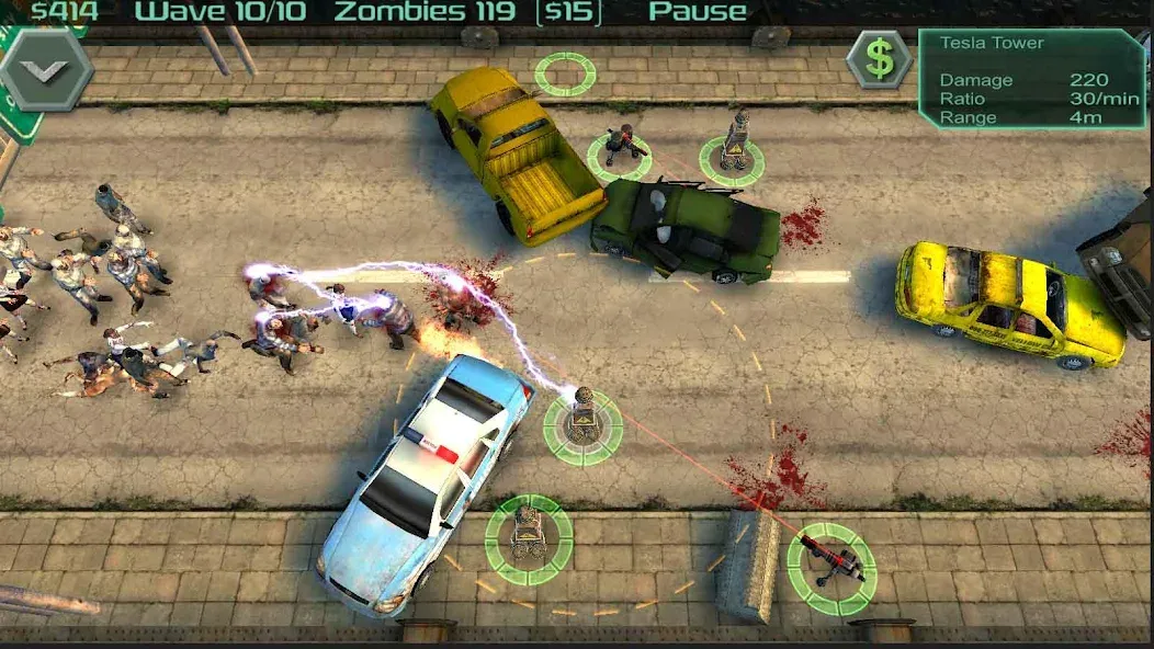 Zombie Defense (Зомби Дефенс)  [МОД Меню] Screenshot 4