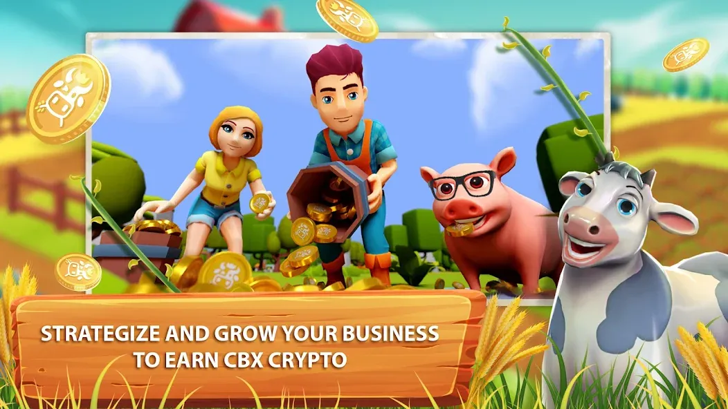 CropBytes: A Crypto Farm Game (КропБайтс)  [МОД Бесконечные деньги] Screenshot 2