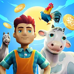 Скачать взлом CropBytes: A Crypto Farm Game (КропБайтс)  [МОД Бесконечные деньги] - стабильная версия apk на Андроид