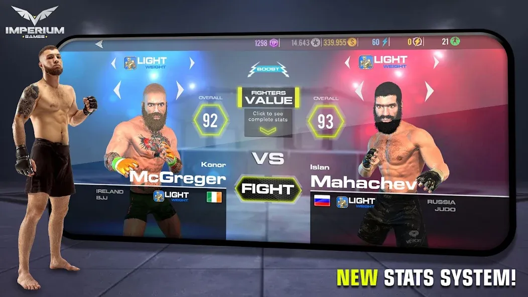 MMA - Fighting Clash 23 (смешанные боевые искусства)  [МОД Mega Pack] Screenshot 5