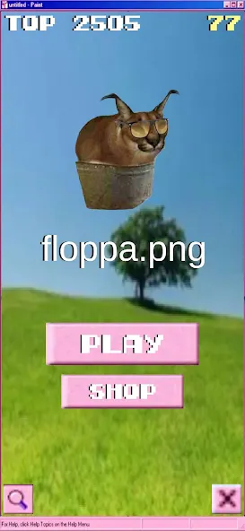 floppa.png  [МОД Бесконечные монеты] Screenshot 1