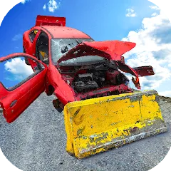 Взломанная Car Crash Extreme  [МОД Menu] - полная версия apk на Андроид