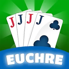 Скачать взломанную Euchre (Юкер)  [МОД Unlocked] - полная версия apk на Андроид