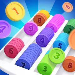 Скачать взлом Coin Sort (Коин сорт)  [МОД Меню] - последняя версия apk на Андроид