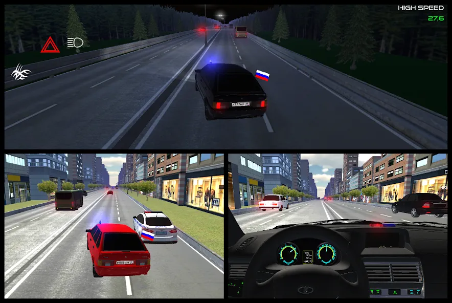 Traffic Racer 2023 - гонки (Трафик Рейсер 2022)  [МОД Mega Pack] Screenshot 4