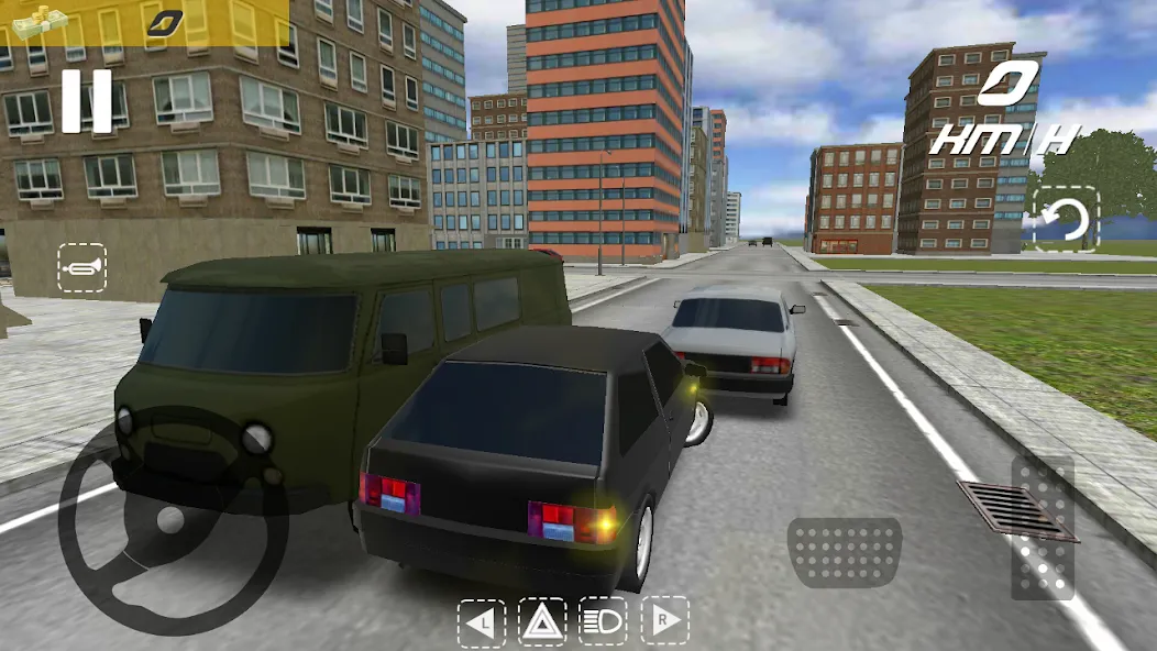 Russian Cars: 8 in City  [МОД Много монет] Screenshot 3