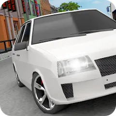 Взломанная Russian Cars: 99 and 9 in City  [МОД Много монет] - полная версия apk на Андроид