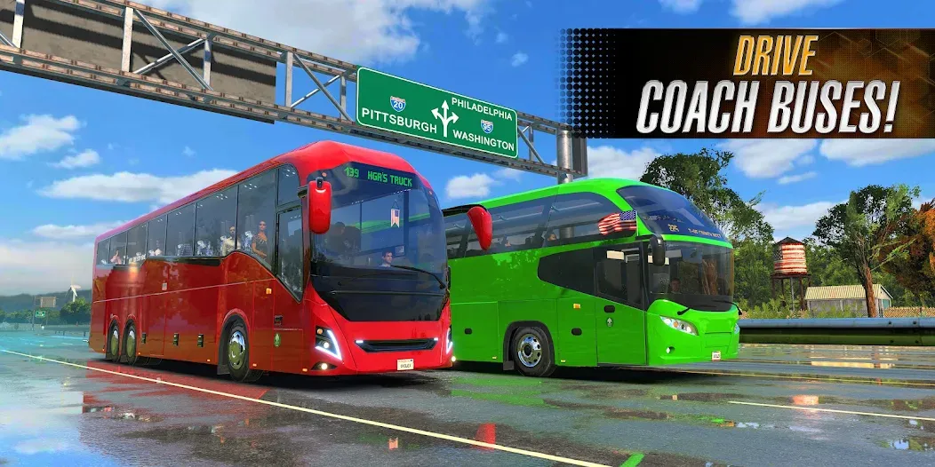 Bus Simulator 2023 (Бус Симулятор 2023)  [МОД Unlimited Money] Screenshot 3