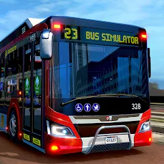 Взломанная Bus Simulator 2023 (Бус Симулятор 2023)  [МОД Unlimited Money] - полная версия apk на Андроид