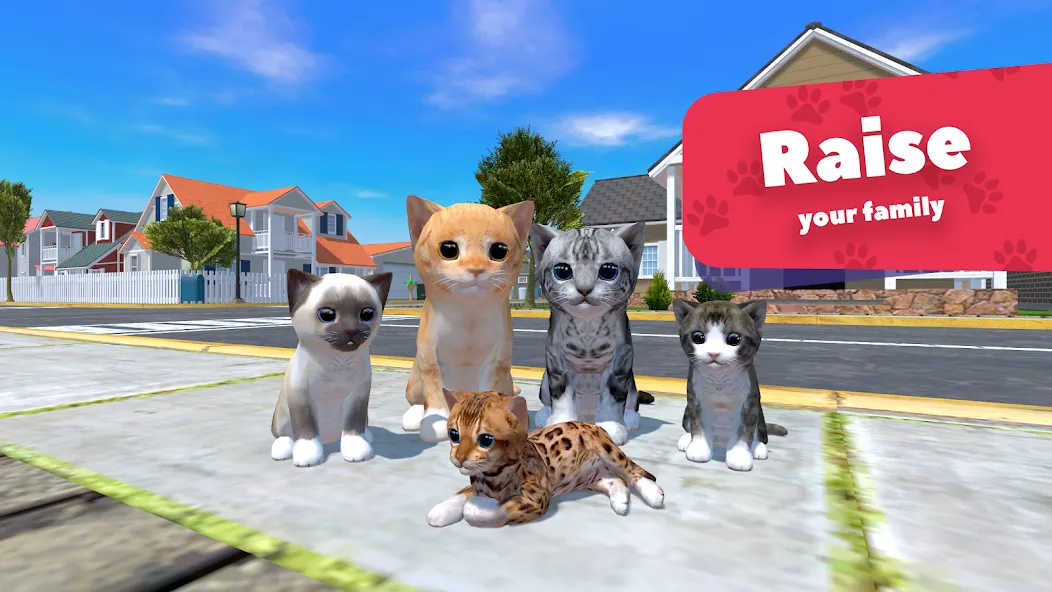 Cat Simulator - Animal Life  [МОД Меню] Screenshot 1