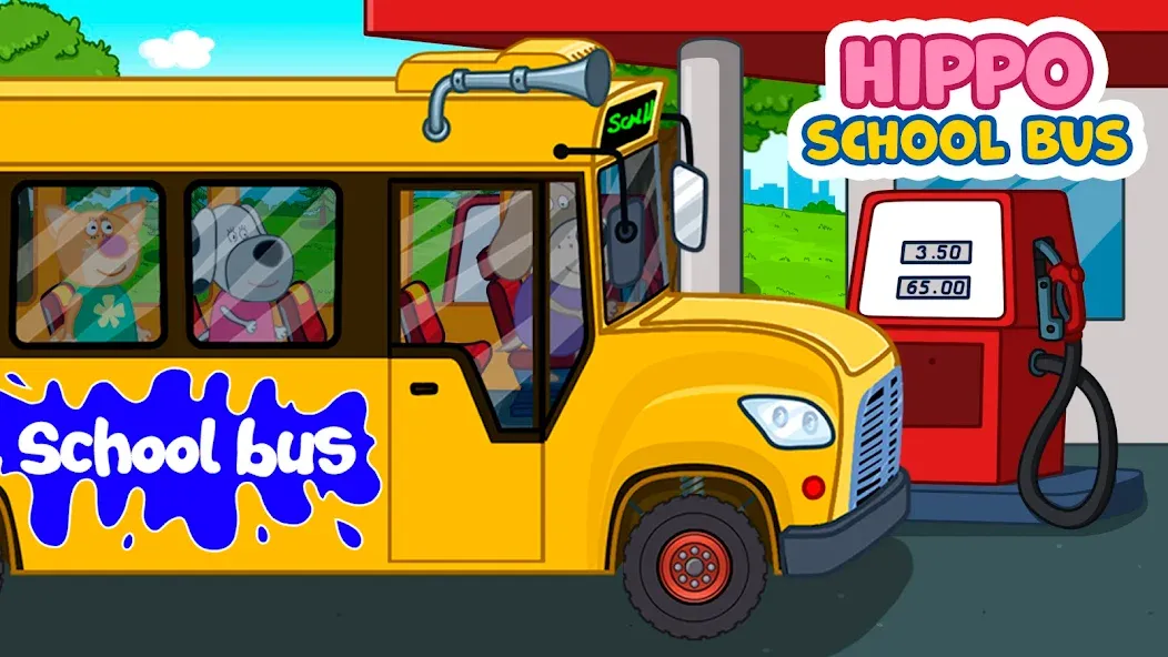 Kids School Bus Adventure  [МОД Много монет] Screenshot 2