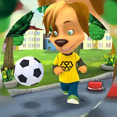 Взломанная Pooches: Street Soccer  [МОД Menu] - последняя версия apk на Андроид