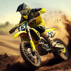 Взломанная MX Bikes: Motocross Dirt bikes  [МОД Mega Pack] - полная версия apk на Андроид