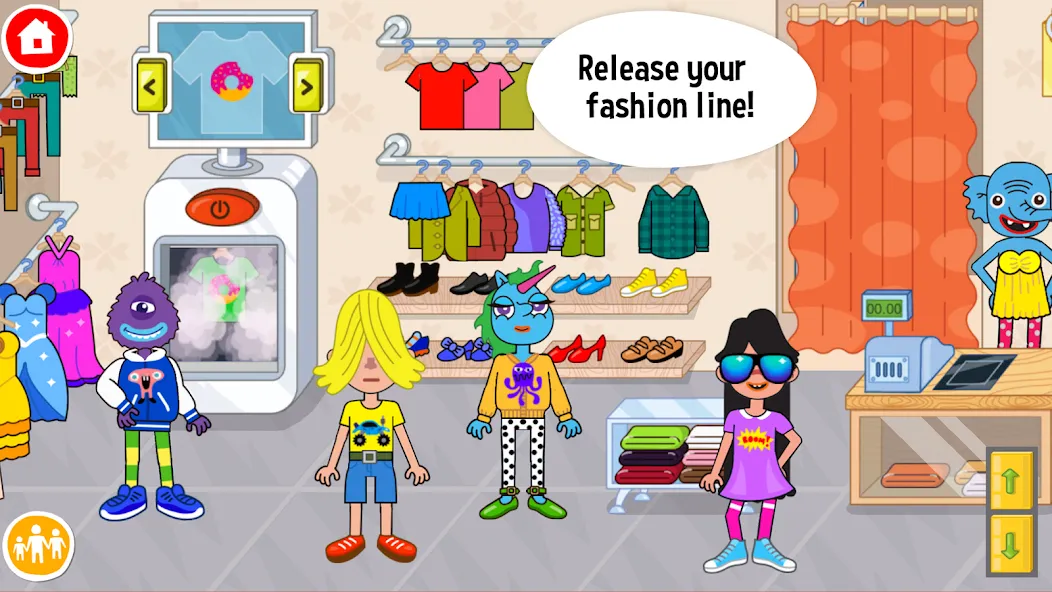 Pepi Super Stores: Fun & Games (Пепи Супер Сторы)  [МОД Бесконечные монеты] Screenshot 1