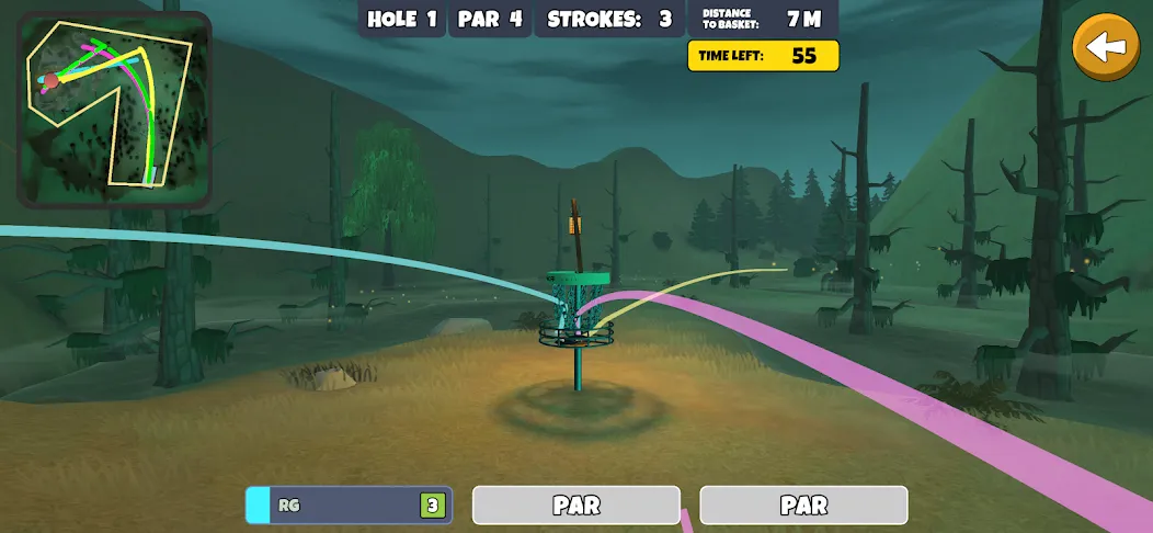 Disc Golf Valley (Диск Гольф Вэлли)  [МОД Бесконечные монеты] Screenshot 5