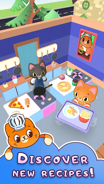 Simba Cafe  [МОД Много монет] Screenshot 3